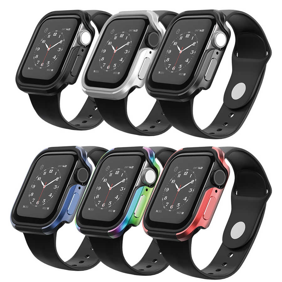 Wiwu Defense Armor Series Case For Apple Watch 44 - 45 Mm - Grey