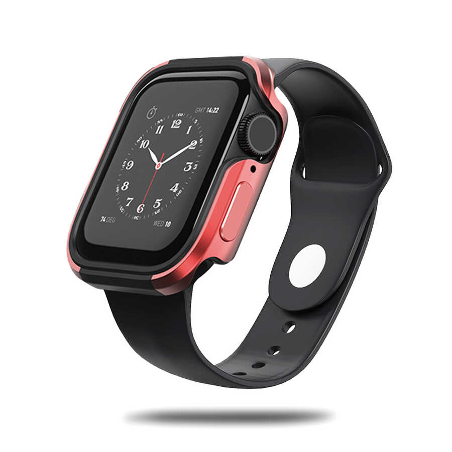 Wiwu Defense Armor Series Case For Apple Watch 44 - 45 Mm - Red