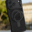 Itskins Supreme Nylon Series Magsafe Case with Stand For Apple iPhone 17 Pro Max - Black