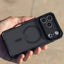 Itskins Supreme Tek Series Magsafe Case with Stand For Apple iPhone 17 Pro Max - Black