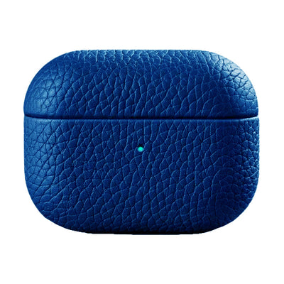 Melkco Premium Leather Case - Apple Airpod Pro 2 / Dark Blue Accessories > Mobiles & Tablets