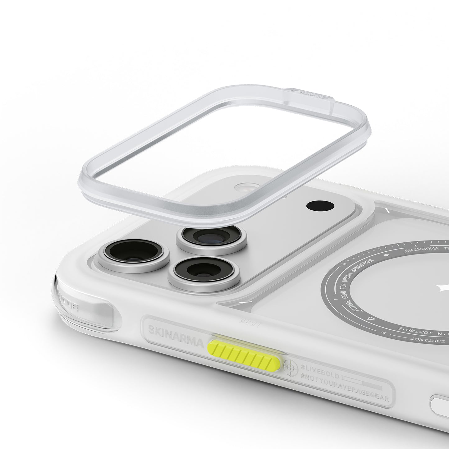 SkinArma Avion MagSafe Case for iPhone 18 Pro Max - Frost