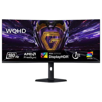 Xiaomi Curved Gaming Monitor G34WQi 2026-UK - 34" WQHD / 180Hz / 1ms / HDMI 2.0 / Display Port - Black