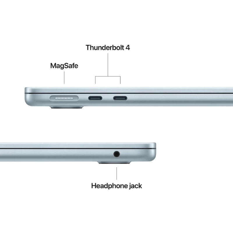 Apple MacBook Air - 13.6" / M5 / 10-Core CPU / 8-Core GPU / 16GB RAM / 512GB SSD / Arb/Eng / Sky Blue / 1YW (Z1L900186)