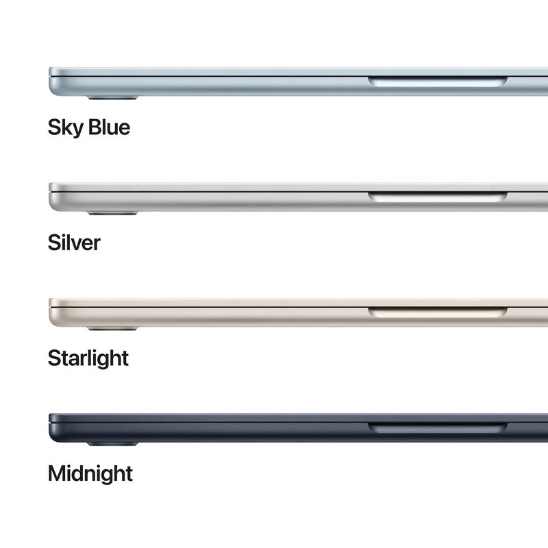 Apple MacBook Air - 13.6" / M4 / 10-Core CPU / 8-Core GPU / 16-Core Neural Engine / 16GB RAM / 256GB SSD / Silver / 1YW