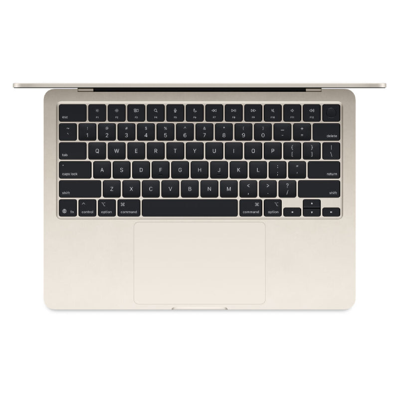 Apple MacBook Air - 13.6" / M4 / 10-Core CPU / 8-Core GPU / 16-Core Neural Engine / 16GB RAM / 256GB SSD / Starlight / 1YW