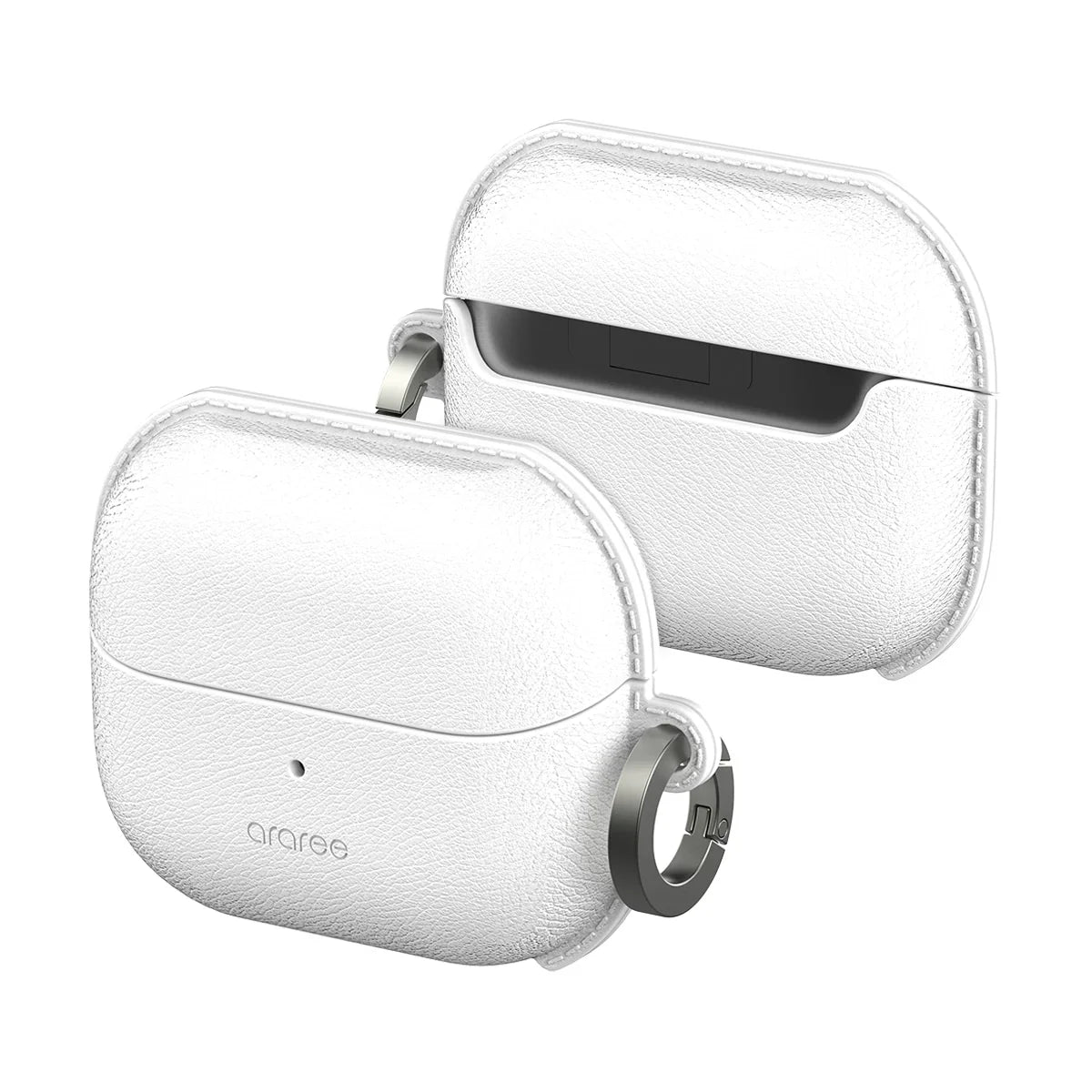 Araree Pop Case With Hinge Structure Samsung Galaxy Buds 3/Buds 3 Pro - White