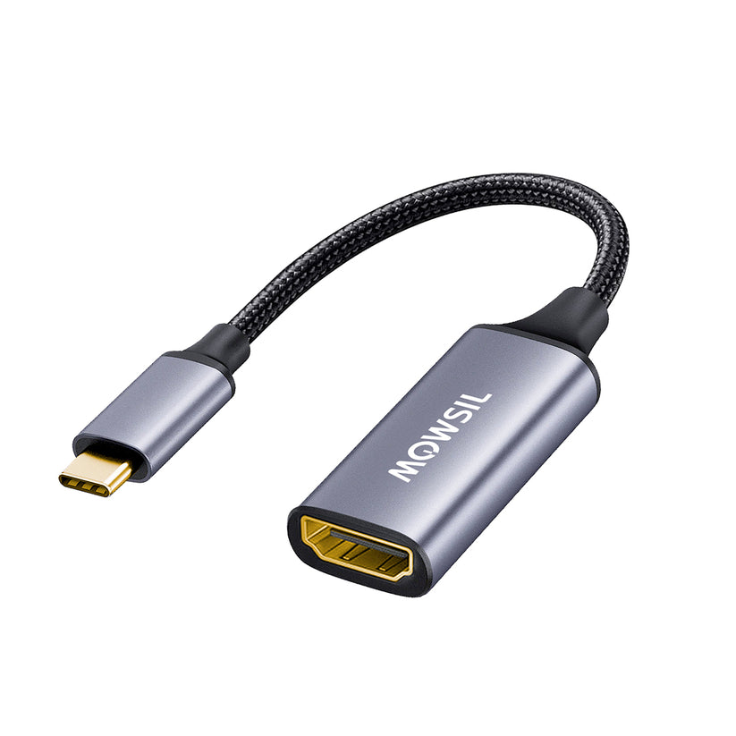 Mowsil USB-C to HDMI Adapter - 4K / Space Gray