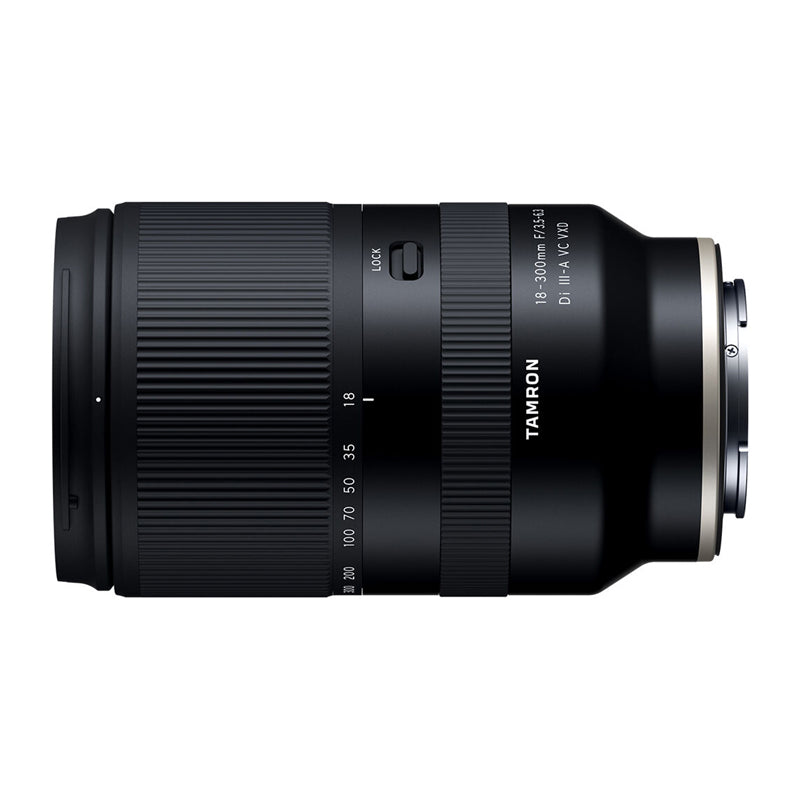 Tamron B061S Vxd Lens For Sony E (Aps-C) With Hood - 18-300Mm F/3.5-6.3 / Di Iii-A Vc - Black