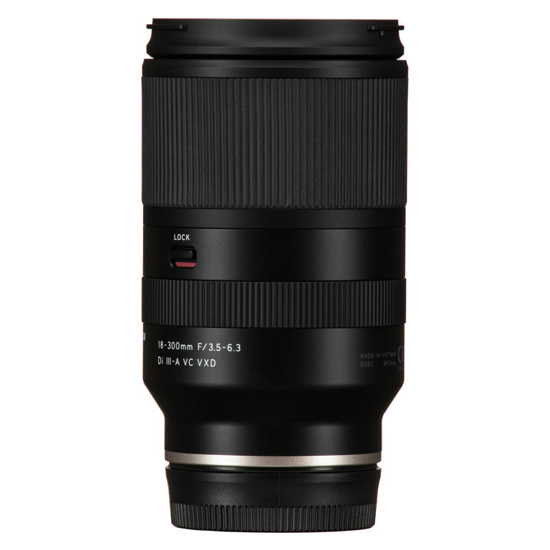 Tamron B061S Vxd Lens For Sony E (Aps-C) With Hood - 18-300Mm F/3.5-6.3 / Di Iii-A Vc - Black