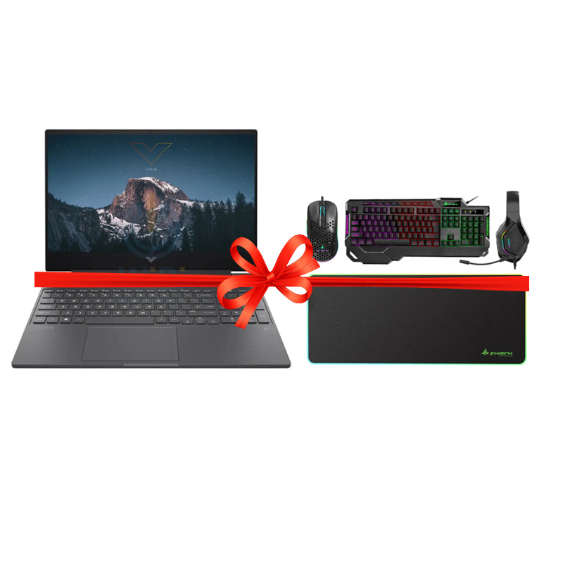 إتش بي 15.6 بوصة FHD / آي 5  8 جيجابايت  512 جيجابايت NVMe م.2 إس إس دي) / RTX 3050 6 جيجابايت / ويندوز 11 هوم  ضمان سنة لوحة مفاتيح  الإنجليزية لوحة مفاتيح  لون ميكا فضي  15-FA2013DX - الألعاب لابتوب