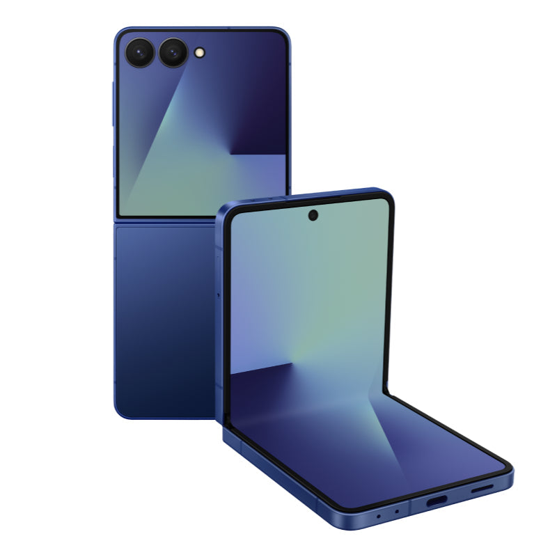 Pre-order Samsung Galaxy Z Flip7 - 12GB RAM / 256GB / Blue Shadow / 5G / 6.9’’ FHD + Mobiles & Tablets > Mobiles