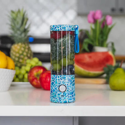 BlendJet V2 Portable Blender - 475ml / 200W / USB-C / Mosaic