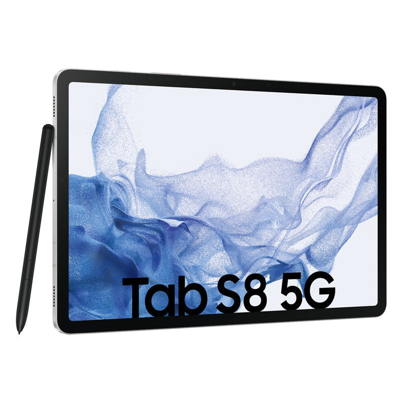 سامسونج تابلت S8 - 11 بوصة TFT / 8 جيجابايت  بوصة / 128 جيجابايت جالكسي  / واي فضي / 5جي  فضي / 5جي  فضي - تابلت هواتف  تابلت > تابلت > عرض > منطقة