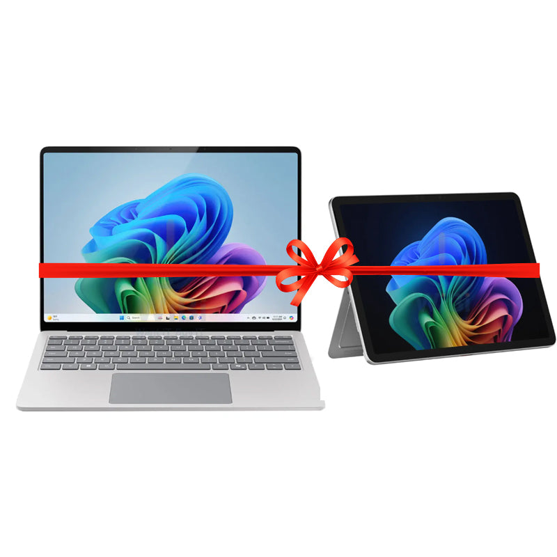 Microsoft Surface Laptop 7 - 13.8" Touch / Ultra 5 / 16GB / 256GB SSD / Win 11 Pro + Microsoft Surface Pro 12 Copilot+ PC - 12.0" Touch / Snapdragon X Plus / 24GB / 1TB SSD / Win 11 Pro - Bundle Offer