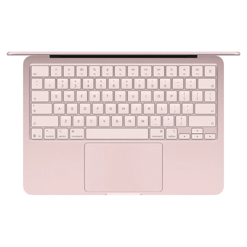 طلب ماك بوك - 13.0 بوصة / A18 برو وحده المعالجة المركزية كور وحده المعالجة المركزية كور / محرككور /رام  8 جيجابايت رام إس إس دي  512 جيجابايت إس إس دي  لوحة مفاتيح باللغة العربية لوحة مفاتيح Touch ID / لون Blush / ضمان سنة