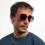 Barner Pascal Screenglass - Burgundy Red