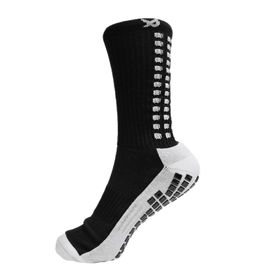 Lux Soccer Grip Calf Sock - Black
