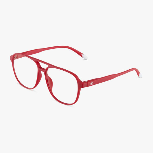 Barner Brad Screenglass - Burgundy Red