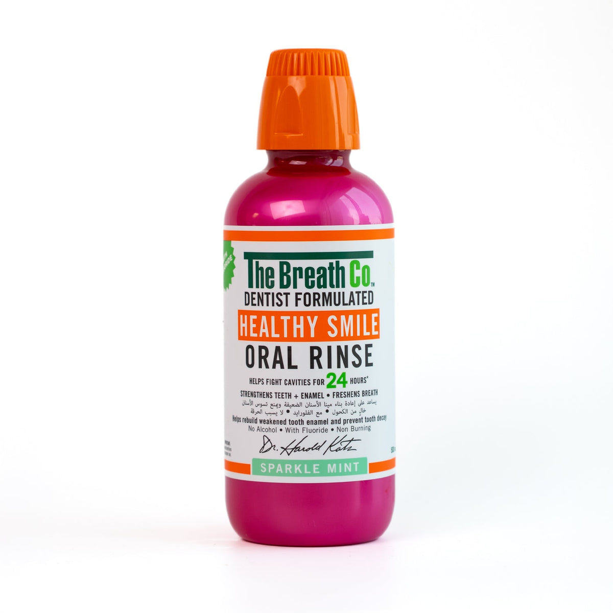 The Breath Sparkle Mint Oral Rinse For Healthy Smile