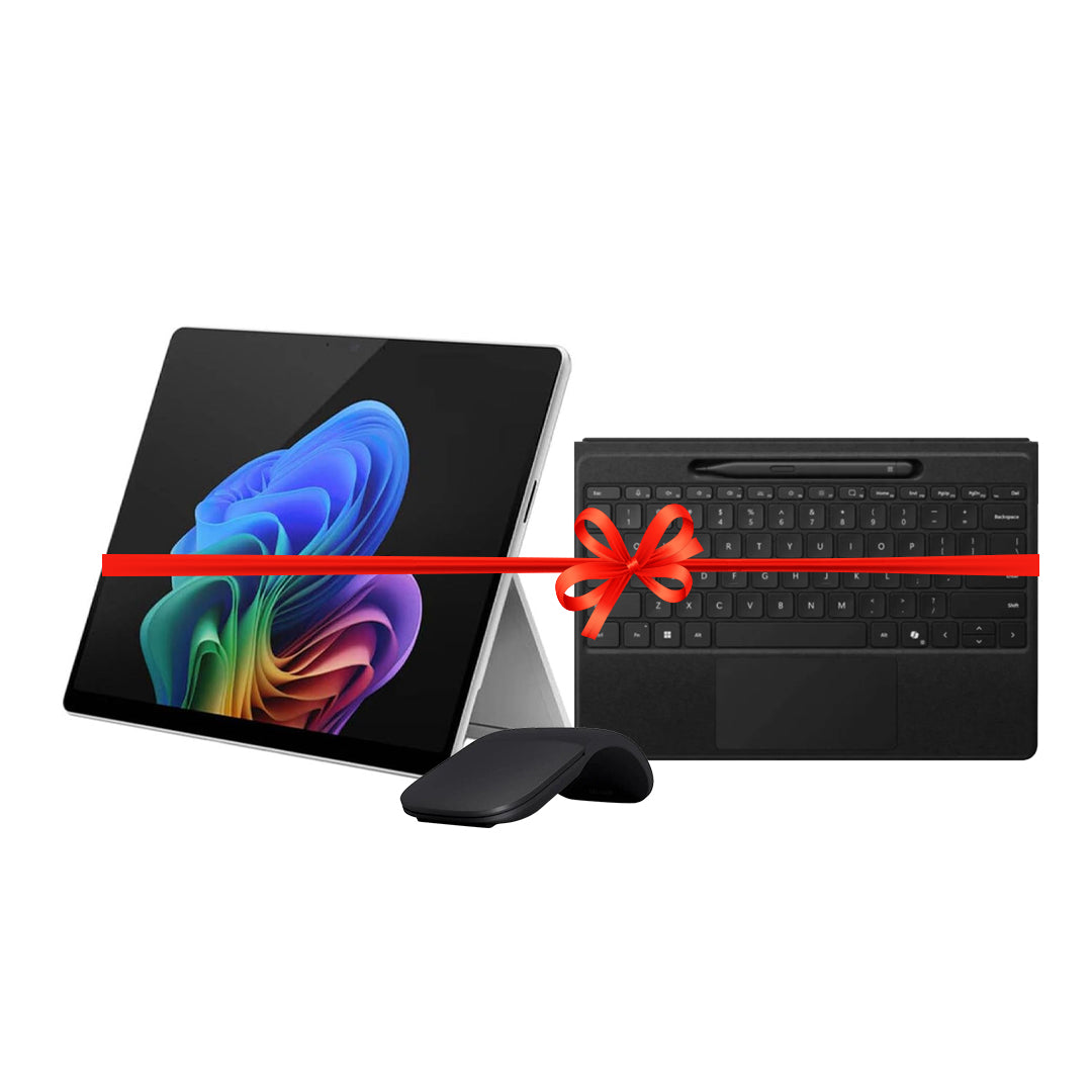 Microsoft Surface Pro 11 Copilot+PC - 13.0" Touch / Ultra 7 / 16GB / 512GB SSD / Win 11 Pro + Surface Arc Mouse + Surface Pro Signature Keyboard with Slim Pen 2 & Copilot / Arabic/English - Bundle Offer
