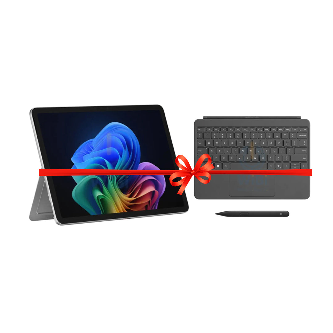Microsoft Surface Pro 12 Copilot+ PC - 12.0" Touch / Snapdragon X Plus / 16GB / 256GB SSD / Win 11 Pro + Surface Pro 12" Keyboard Cover with Slim Pen 2 - Bundle Offer