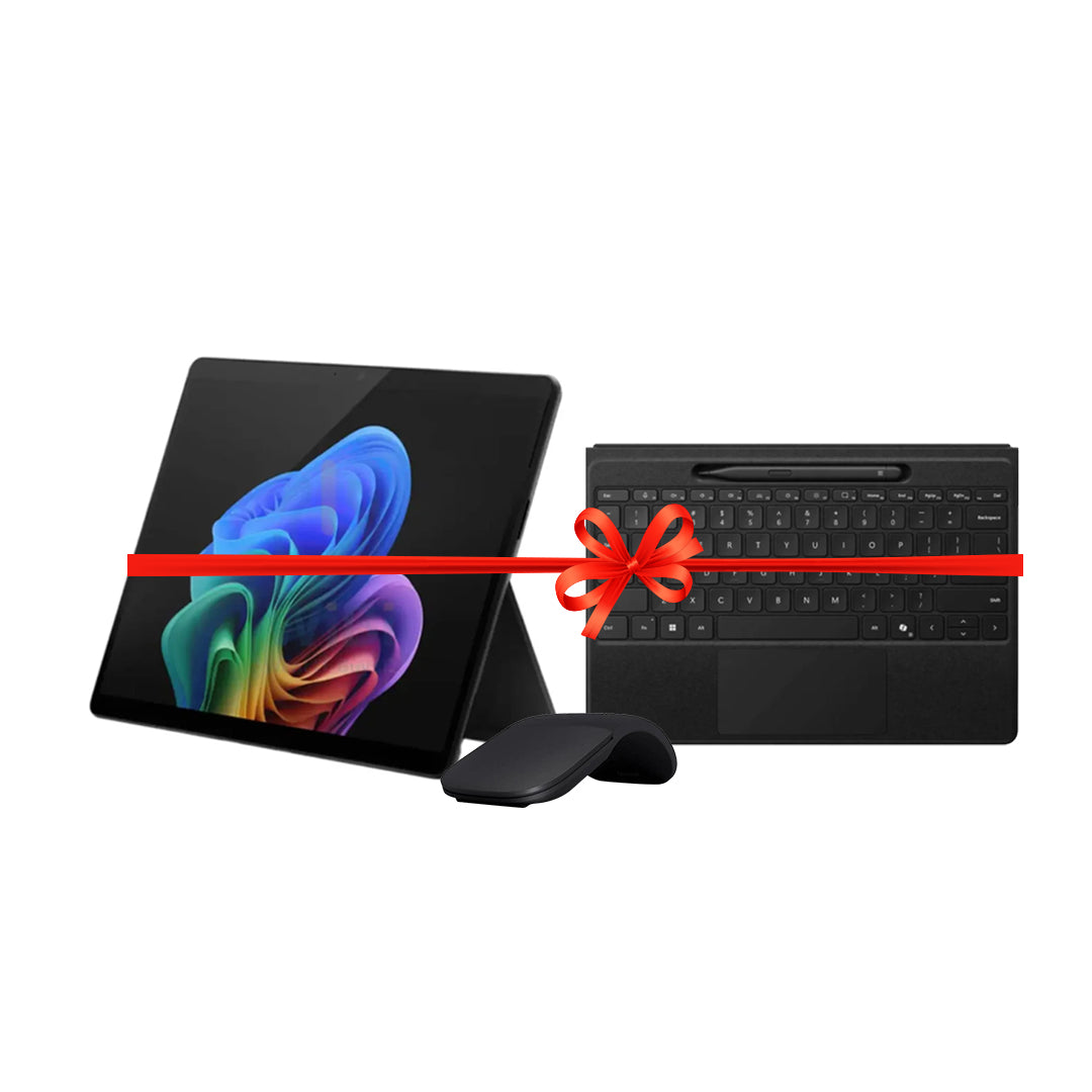 Microsoft Surface Pro 11 Copilot+PC - 13.0" Touch / Ultra 7 / 16GB / 512GB SSD / Win 11 Pro + Surface Arc Mouse + Surface Pro Signature Keyboard with Slim Pen 2  & Copilot / Arabic/English - Bundle Offer