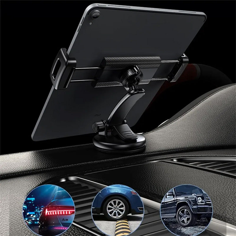 Yesido C171 Suction Cup Phone & Tablet Car Holder - Black