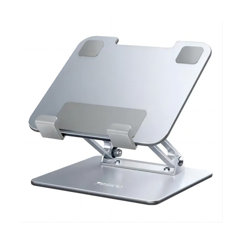 Yesido C185 Universal Tablet Holder Adjustable Aircooled Foldable - Silver