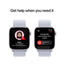 Apple Watch Series 10 with Sport Loop - LTPO OLED / 64GB / 42mm / Bluetooth / Wi-Fi / Blue Cloud Smart Watches