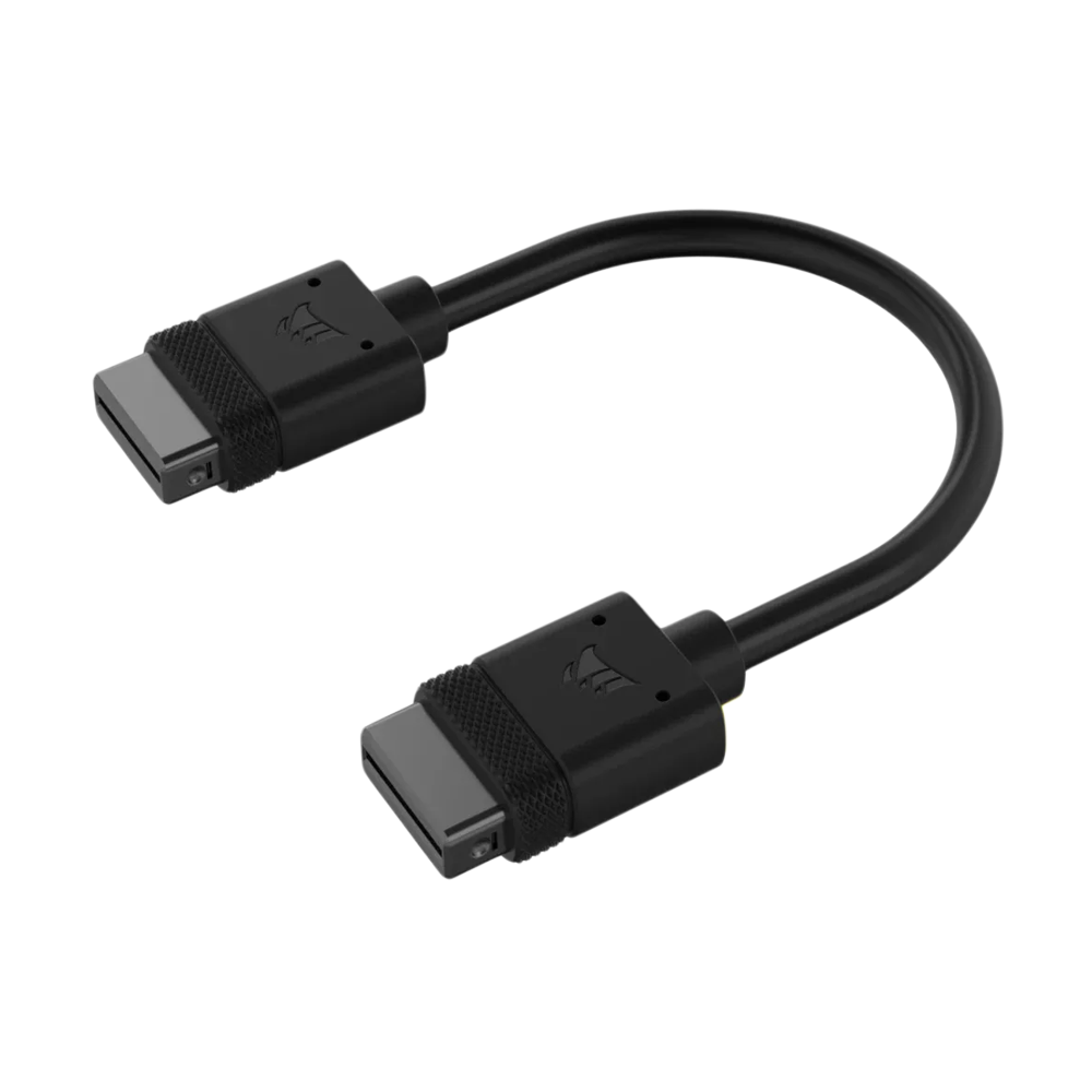 CORSAIR iCUE LINK Cable With Straight Connectors - 2x100mm / Black