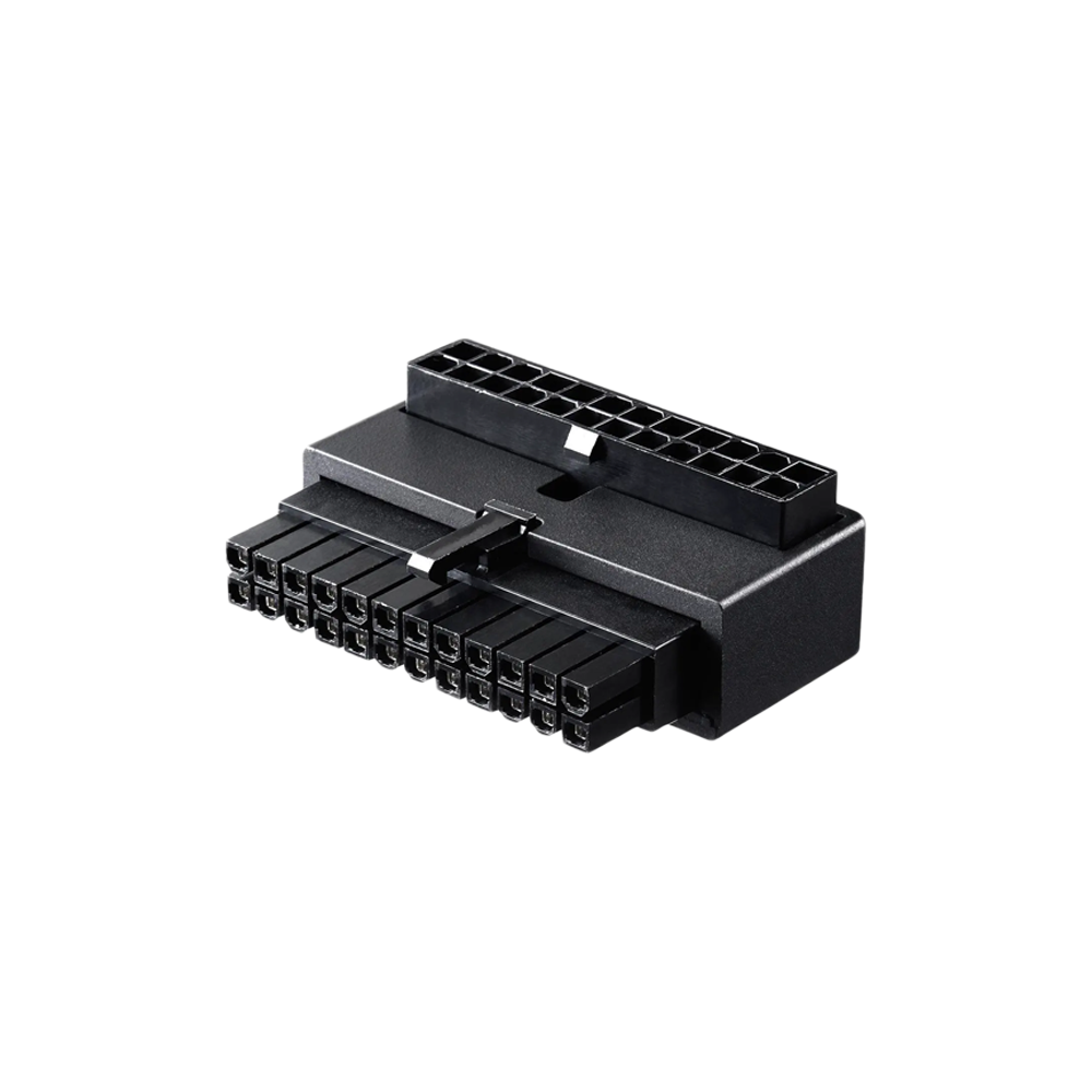 Cooler Master ATX 24 Pin 90°Adapter - Black