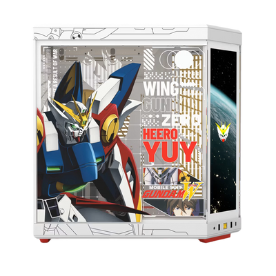 HYTE Y70 TOUCH INFINITE 14.9 Inch Integrated IPS Touchscreen ATX Case - Gundam Wing
