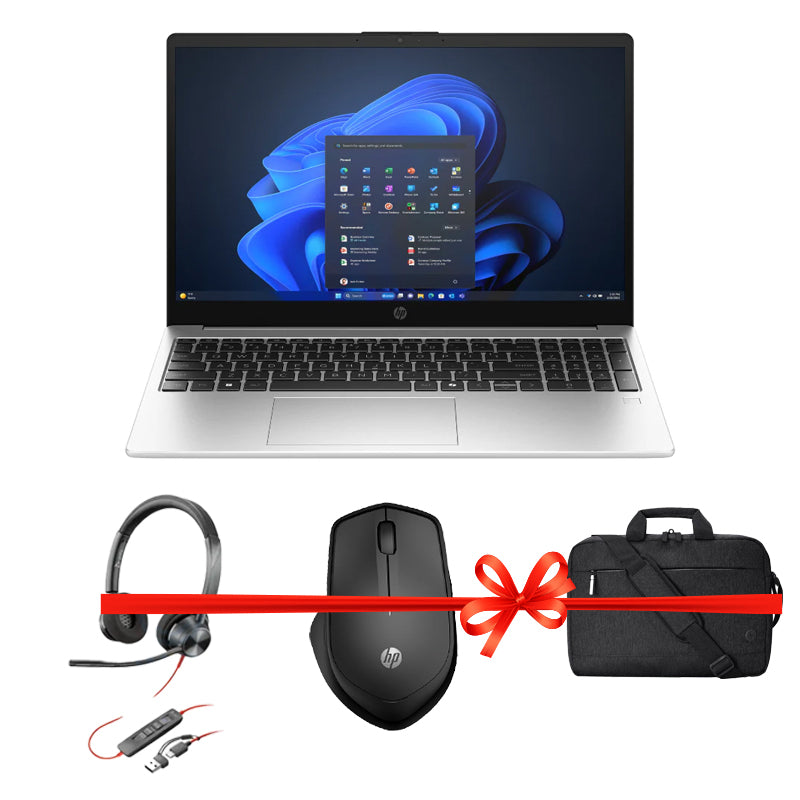 HP 250R G10 - 15.6" FHD / Core 5 120U / 8GB / 512GB (NVMe M.2 SSD) / Win 11 Pro / 1YW - Laptop
