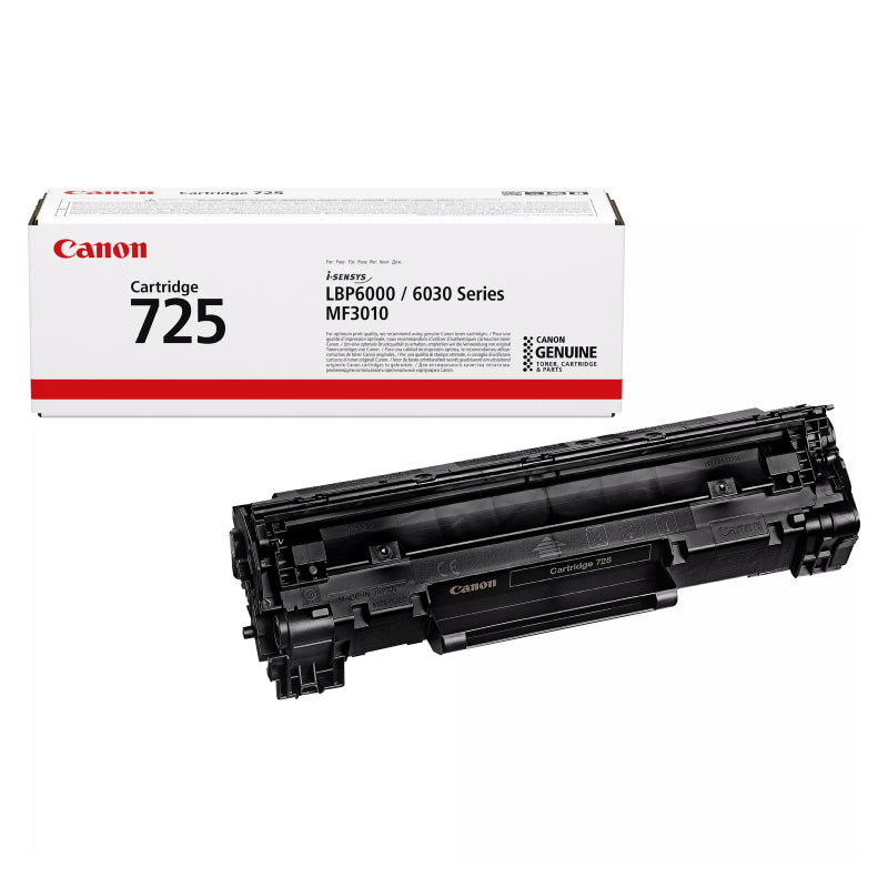 Canon 725 Black Color - 1.6K Pages / Black Color / Toner Cartridge