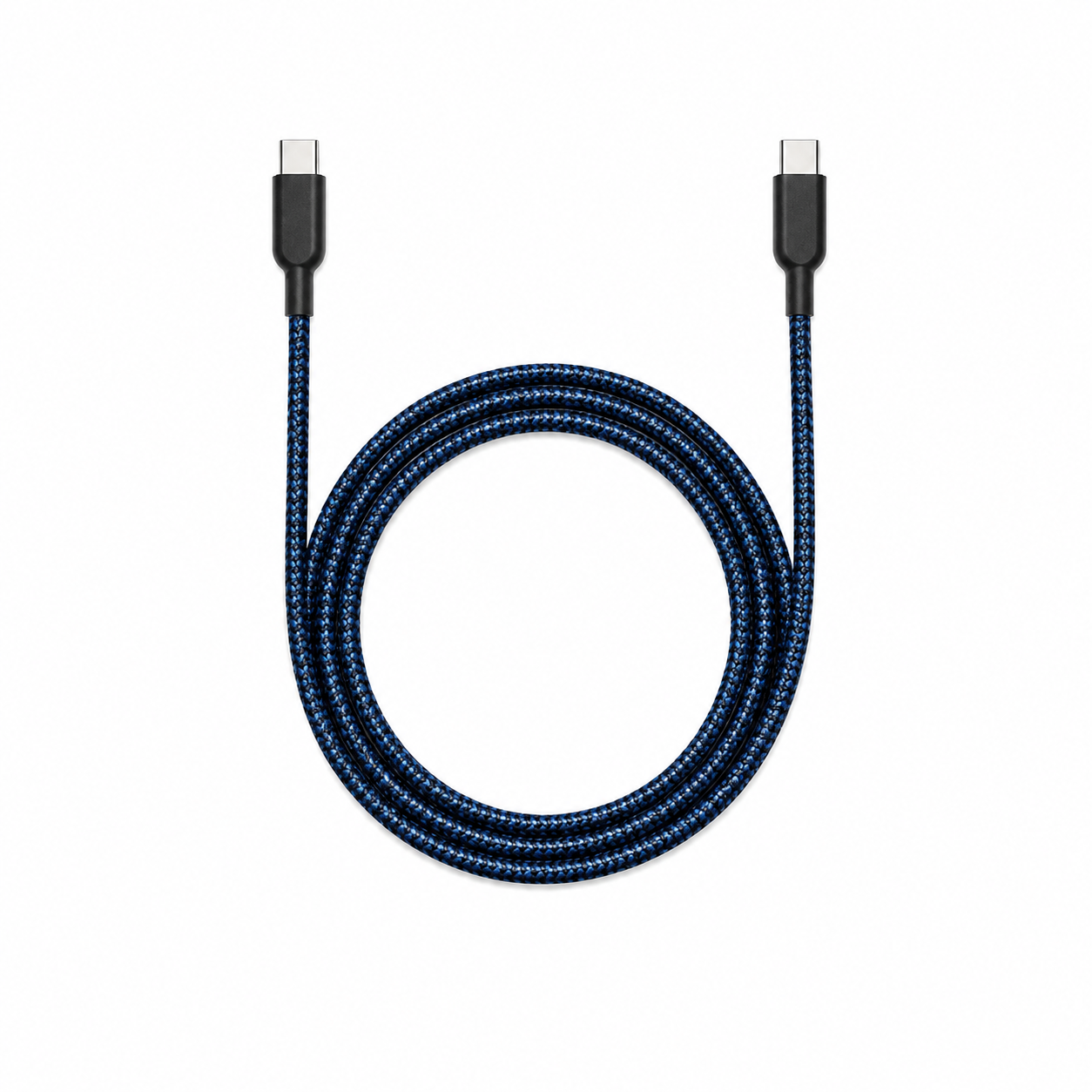 ENERGIX Q8 Fast Charging & High-Speed Data Transfer Cable - 60W / USB-C / 2 Meter / Cyber Blue