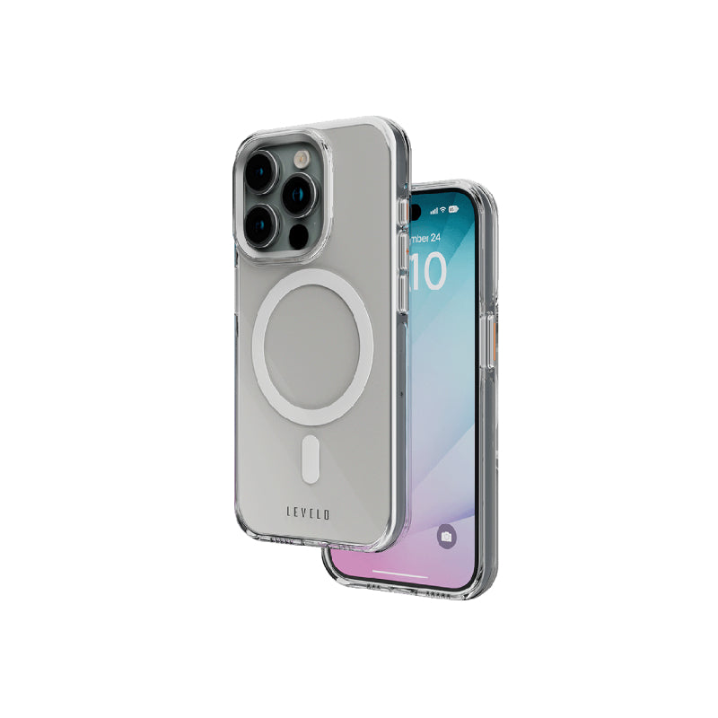 Levelo Allure PC Hard Case - iPhone 15 Pro / Clear