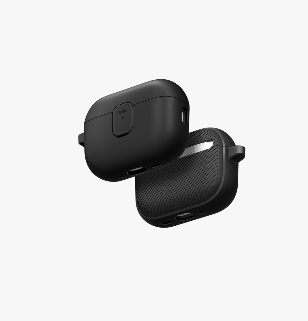 Uniq Clyde Lock Case for Airpods 3rd Gen - Black/Dark Grey