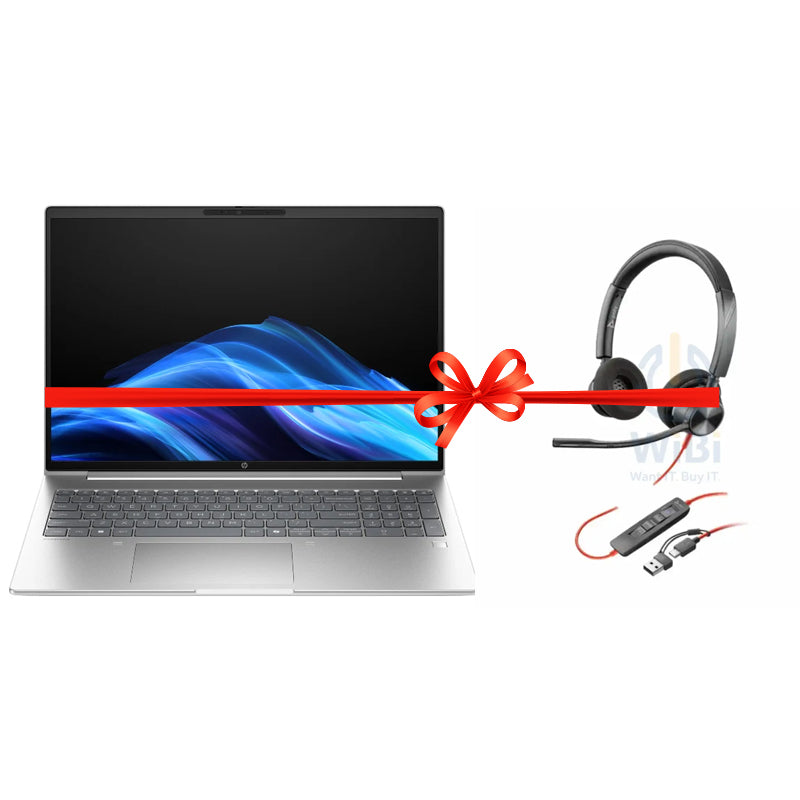 HP ProBook 4 G1i AI PC - 16" WUXGA / Ultra 5 225H / 24GB / 1TB (NVMe M.2 SSD) / RTX 3050 4GB VGA / DOS (Without OS) / English/Arabic / 1YW - Laptop