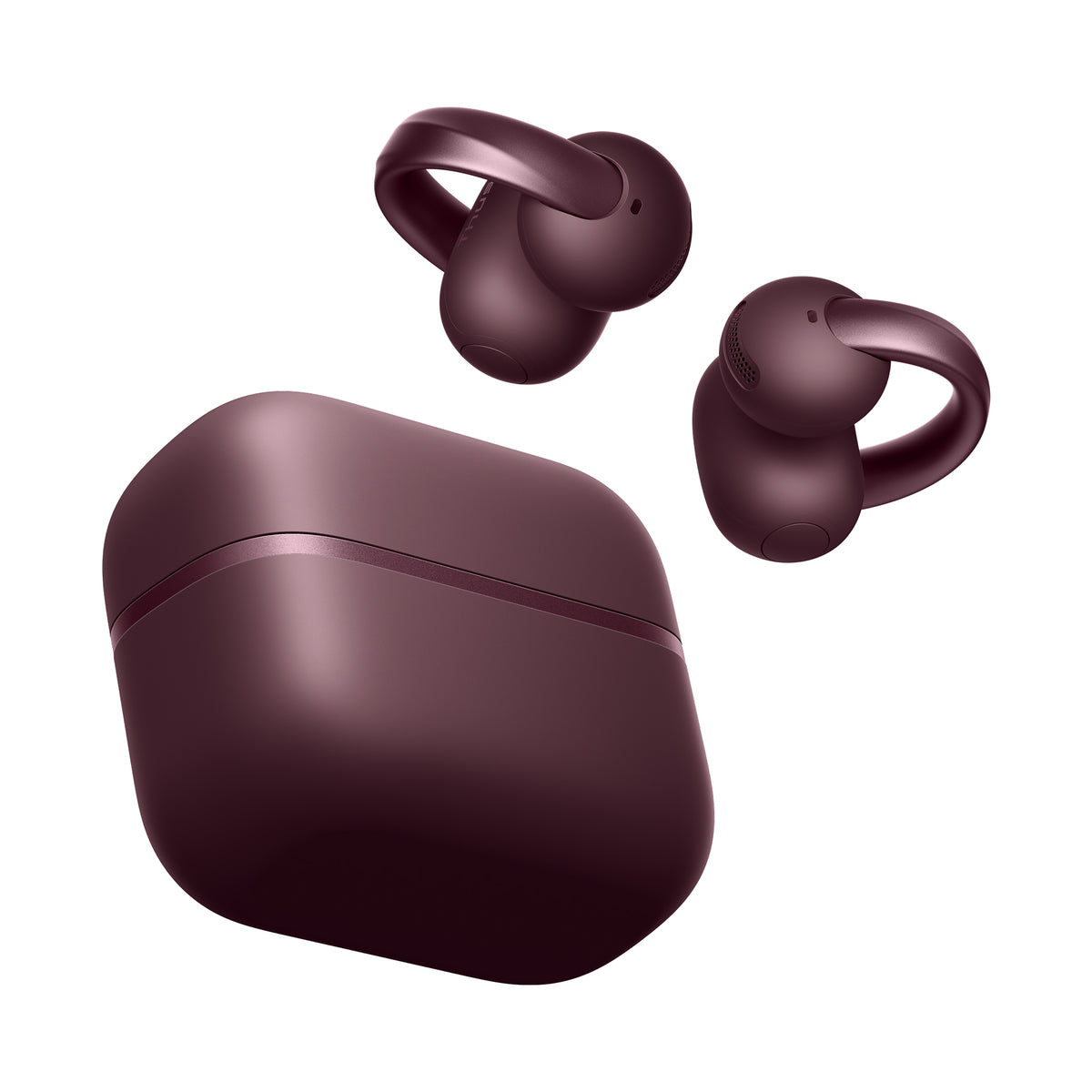 Anker Soundcore AeroClip 2 Wireless Earbuds - In-Ear / Bluetooth / Burgundy Red