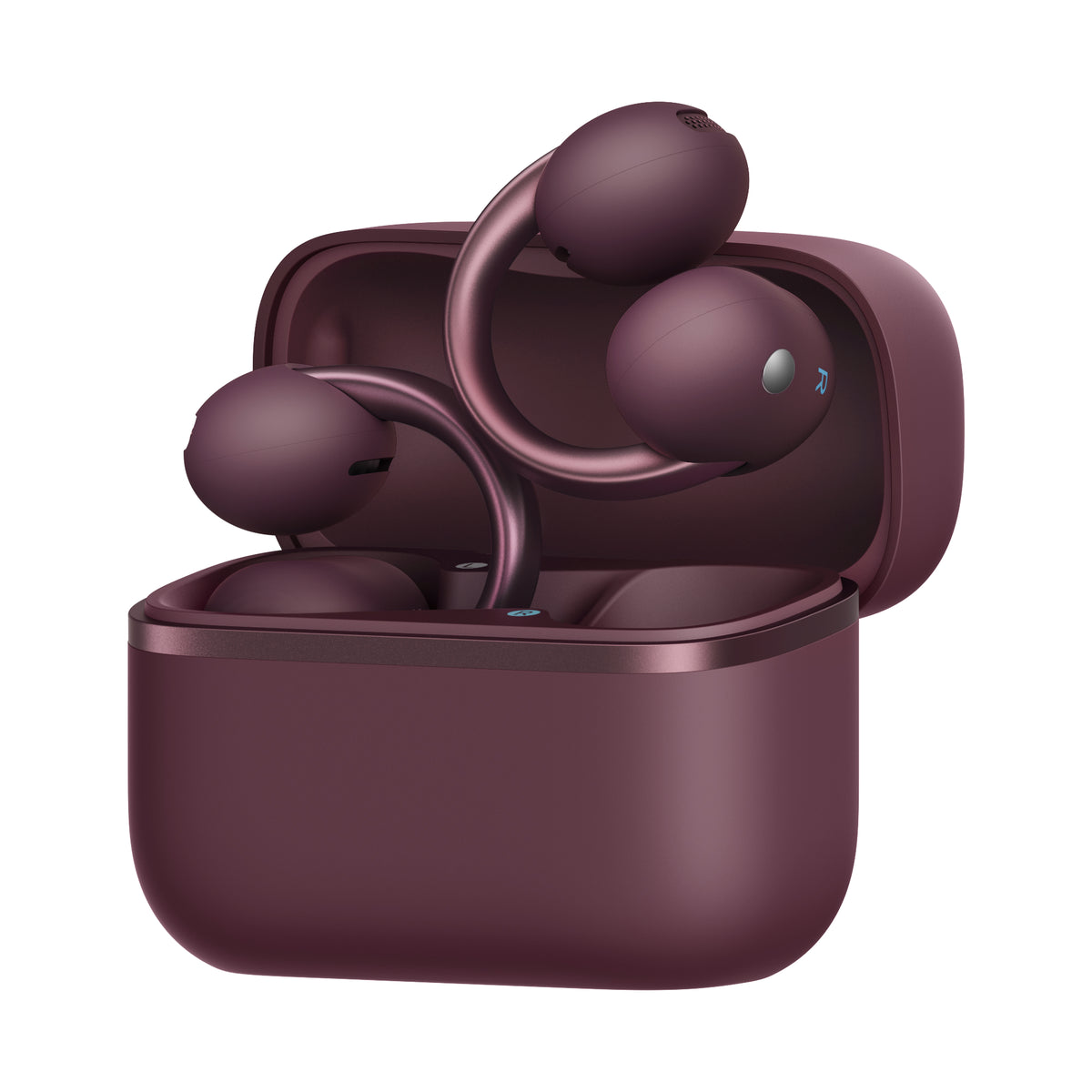 Anker Soundcore AeroClip 2 Wireless Earbuds - In-Ear / Bluetooth / Burgundy Red