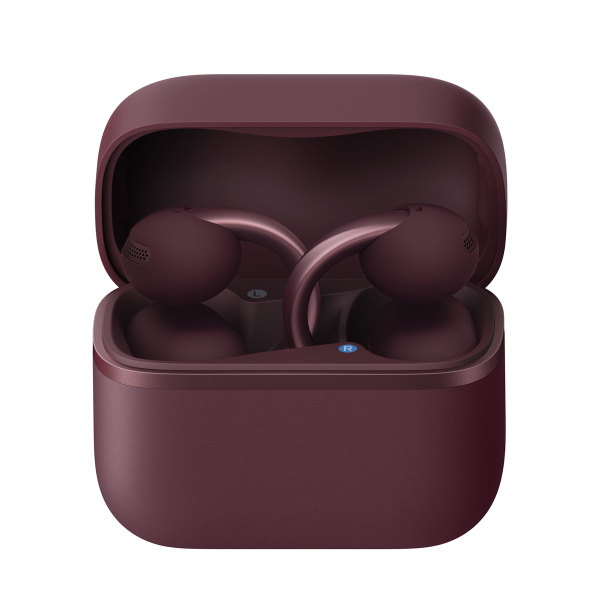 Anker Soundcore AeroClip 2 Wireless Earbuds - In-Ear / Bluetooth / Burgundy Red