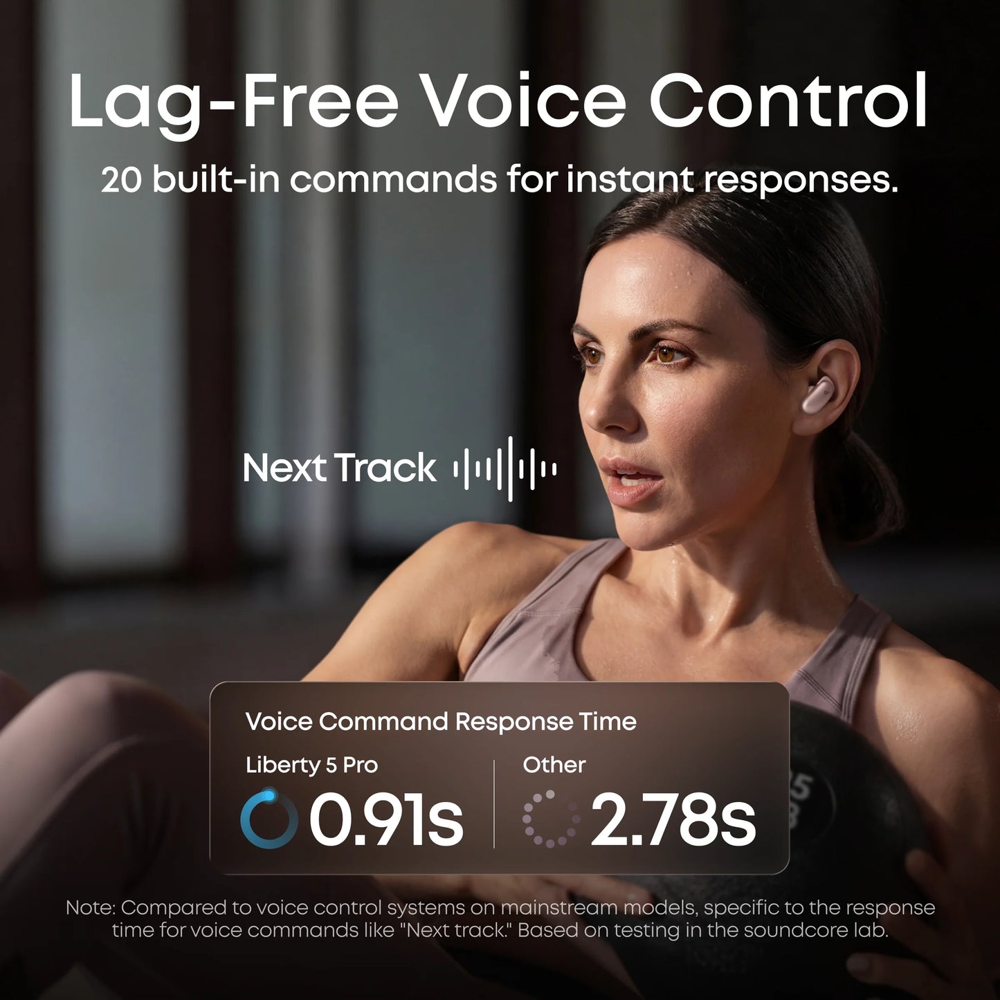 Soundcore Liberty 5 Pro Noise Cancelling Earbuds - Bluetooth / Rose Gold
