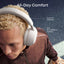 Anker Soundcore Space 2 Noise Cancelling Headphones for All-Day Wear - White