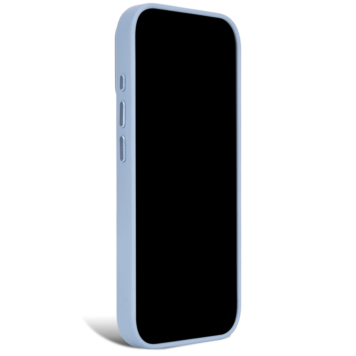 Decoded Leather Backcover Case For  Apple iPhone 18 Pro / Apple iPhone 17 Pro - Sky Blue