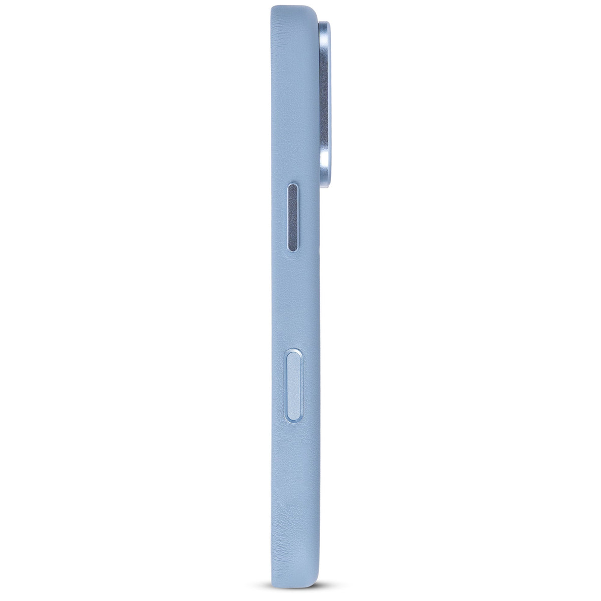 Decoded Leather Backcover Case For  Apple iPhone 18 Pro / Apple iPhone 17 Pro - Sky Blue