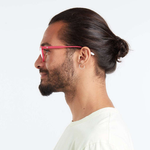 Barner Dalston Screenglass - Burgundy Red