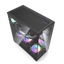 Darkflash DS900 ATX PC Case - Black (With 7 x ARGB + Controller Included)