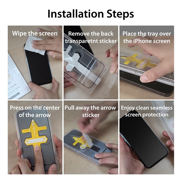 Engage Iphone 12 Pro Tempered Glass Screen Protector W/Applicator 8954526522273