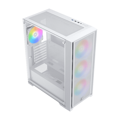 XIGMATEK GAMING X II ARCTIC RGB ATX Case - White
